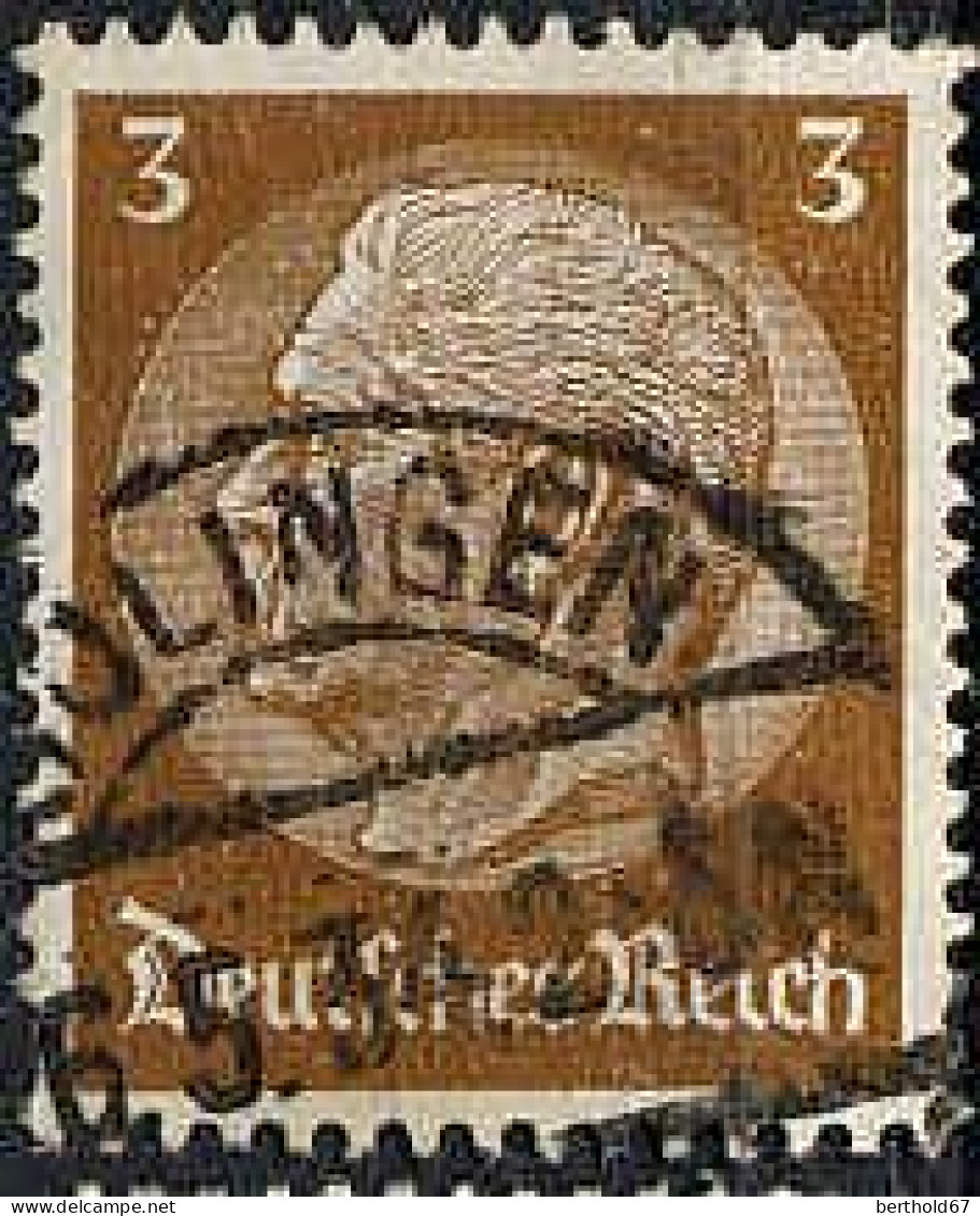 Allemagne Poste Obl Yv:441 Mi:482 Paul Von Hindenburg (TB Cachet à Date) 6-5-34 - Used Stamps