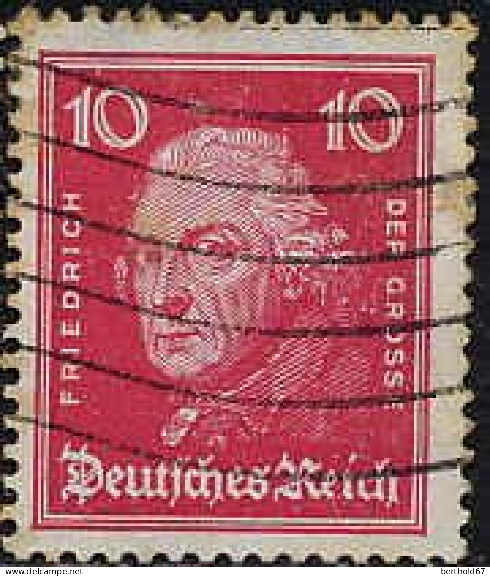Allemagne Poste Obl Yv:382 Mi:390 Friedrich Der Grosse (Lign.Ondulées) - Gebruikt