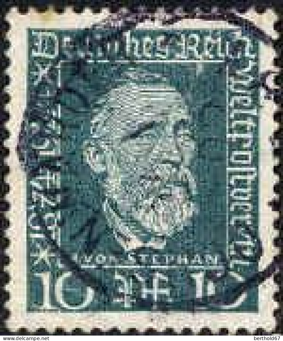 Allemagne Poste Obl Yv:359 Mi:368 Heinrich Von Stephan (TB Cachet Rond) - Gebruikt