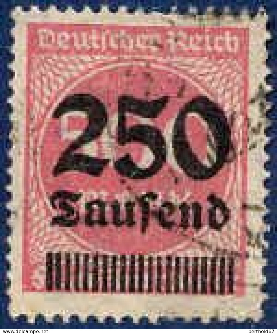 Allemagne Poste Obl Yv:271 Mi:295 Chiffre (cachet Rond) - Oblitérés