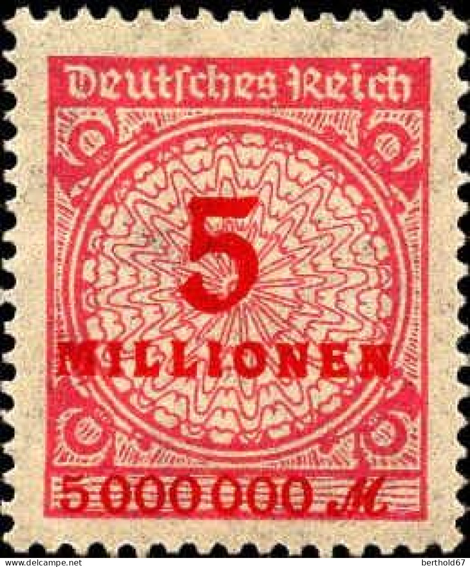 Allemagne Poste N** Yv:298 Mi:317 Chiffre & Cors De Poste - Unused Stamps