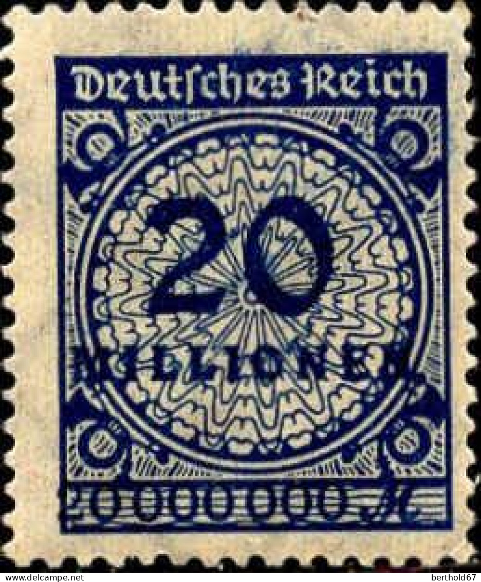Allemagne Poste N** Yv:300 Mi:319Aa Chiffre & Cors De Poste - Unused Stamps