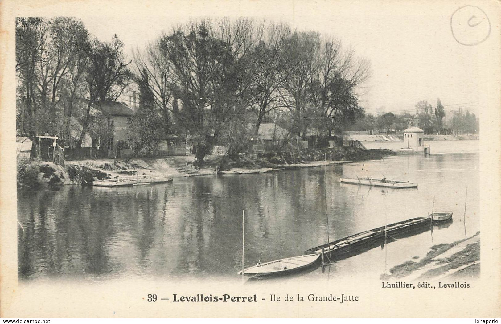 D9676 Levallois Perret Ile De La Grande Jatte - Levallois Perret