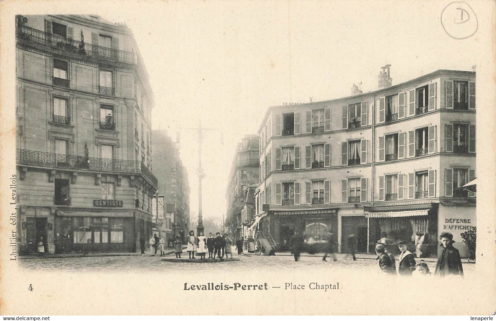 D9677 Levallois Perret Place Chaptal - Levallois Perret