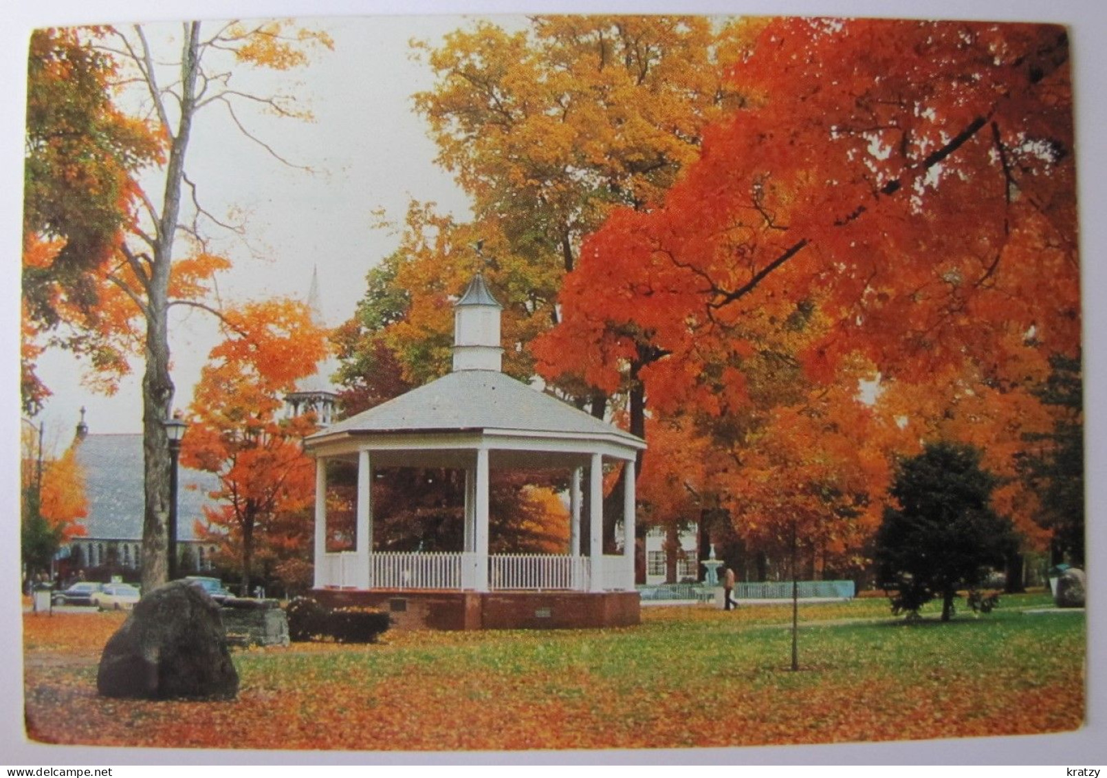 ETATS-UNIS - PENNSYLVANIA - MEADVILLE - Diamond Park - Gazebo - Sonstige & Ohne Zuordnung