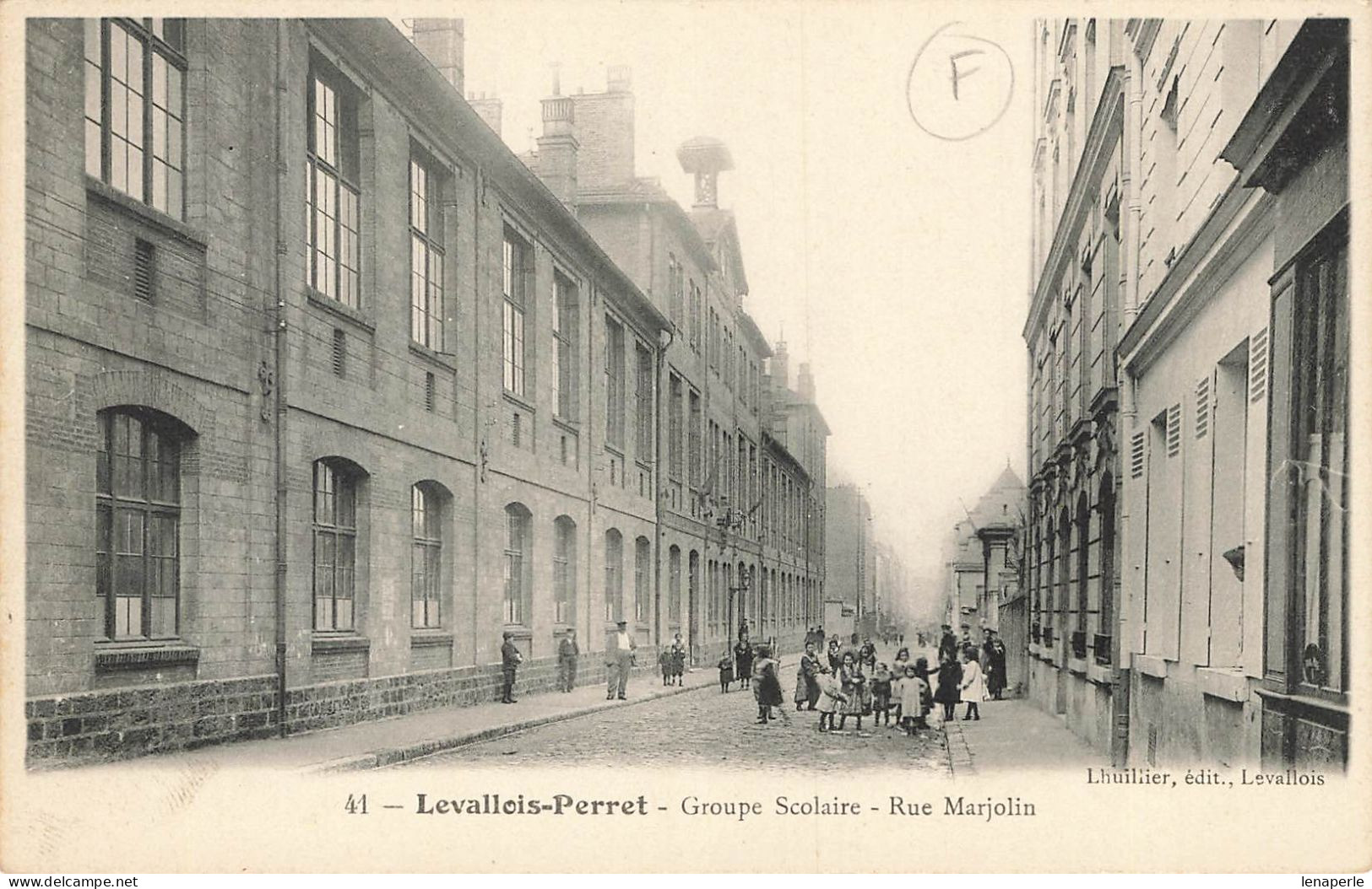 D9680 Levallois Perret Groupe Scolaire Rue Marjolin - Levallois Perret