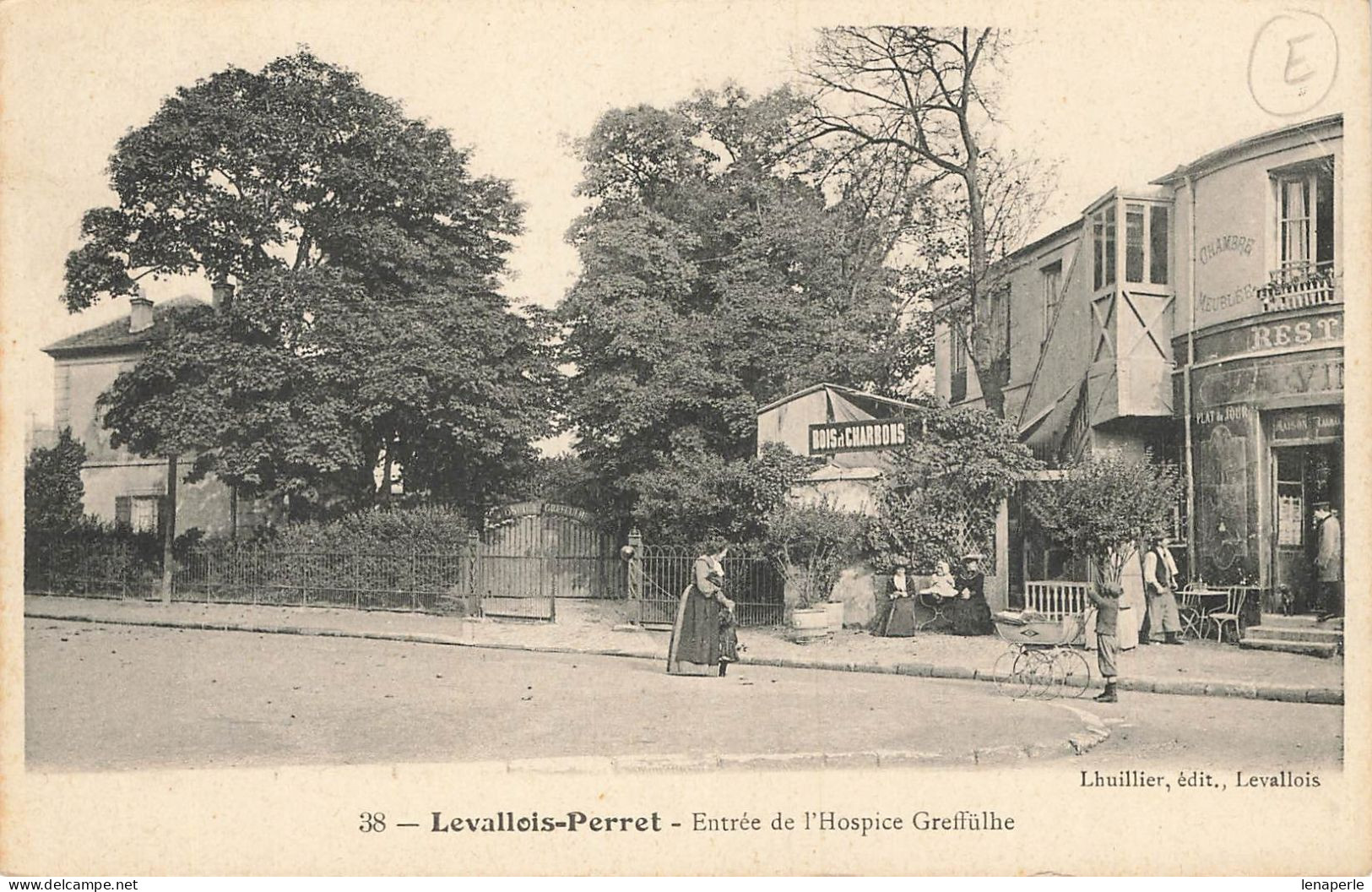 D9681 Levallois Perret Entrée De L'hospice Greffulhe - Levallois Perret