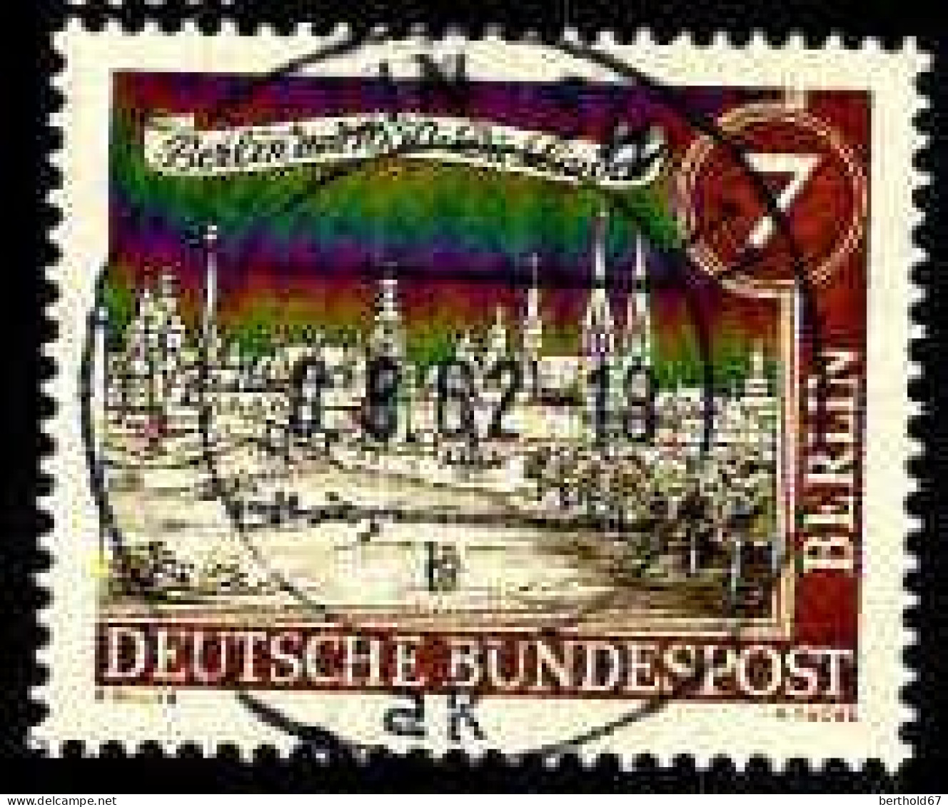 Berlin Poste Obl Yv:196 Mi:218 Die Linden (TB Cachet à Date) 10-8-82 - Oblitérés