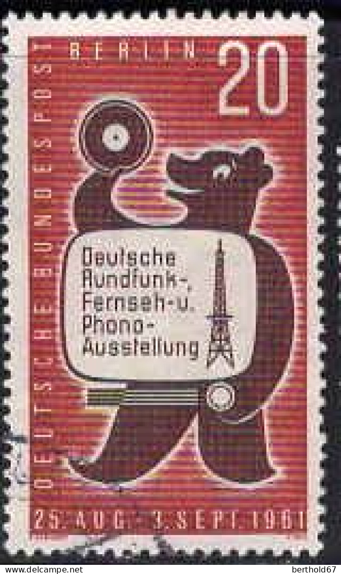 Berlin Poste Obl Yv:195 Mi:217 Deutsche Rundfunk-Fernseh Ausst (cachet Rond) - Used Stamps
