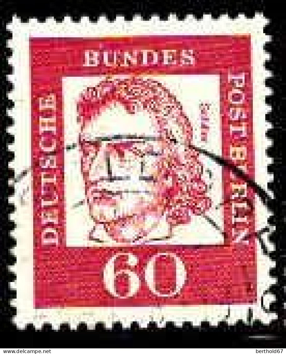 Berlin Poste Obl Yv:188 Mi:209 Friedrich Von Schiller (Beau Cachet Rond) - Oblitérés