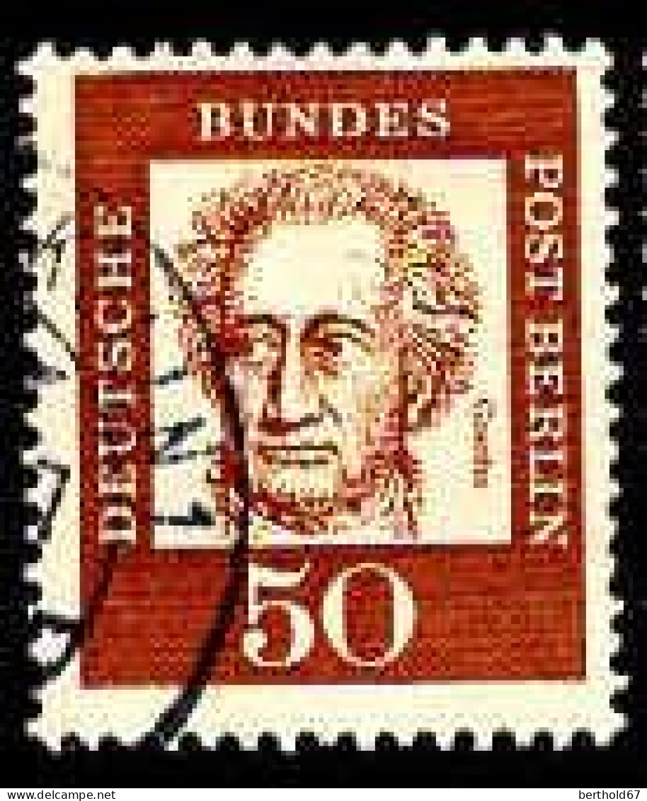 Berlin Poste Obl Yv:187 Mi:208 Johann Wolfgang Von Goethe (Beau Cachet Rond) - Gebraucht