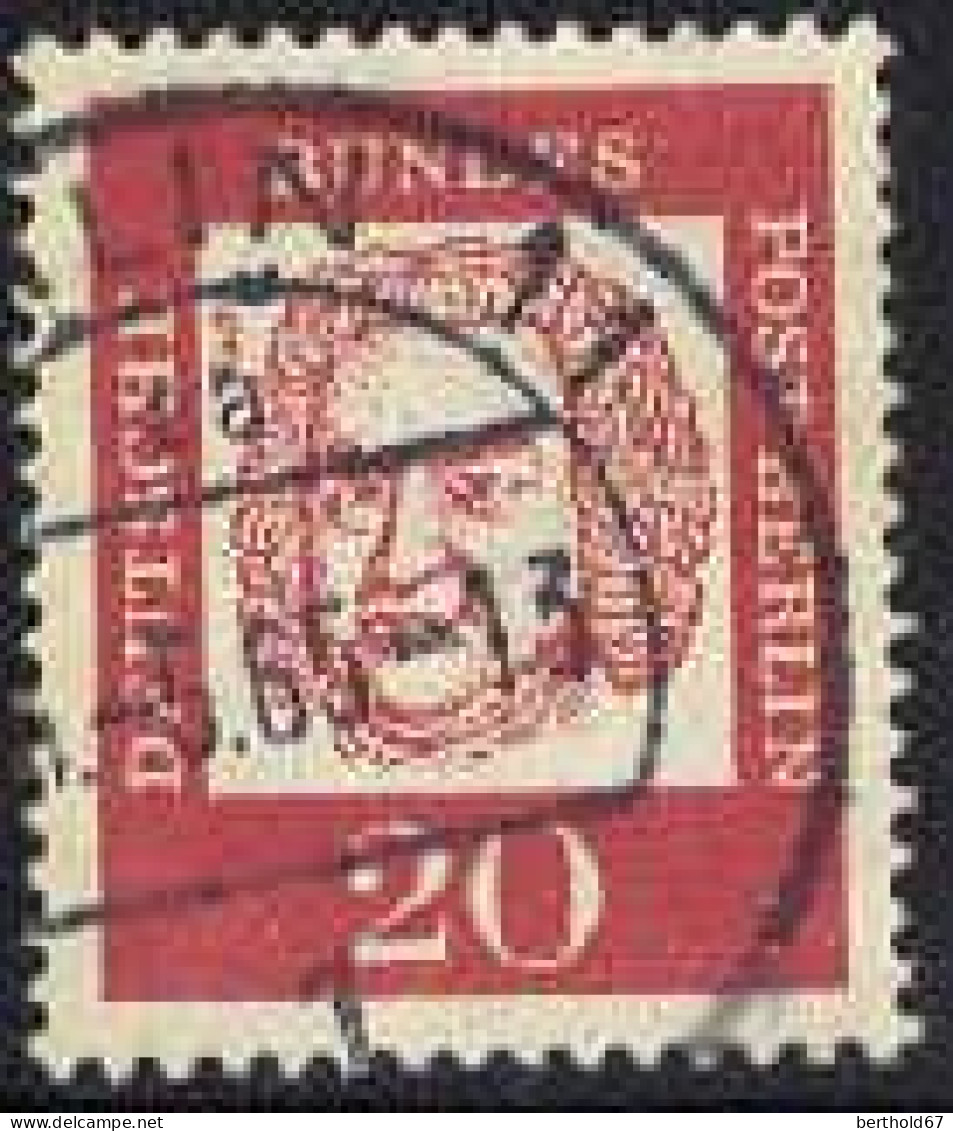 Berlin Poste Obl Yv:183 Mi:204 Johann Sebastian Bach Compositeur (TB Cachet Rond) - Used Stamps