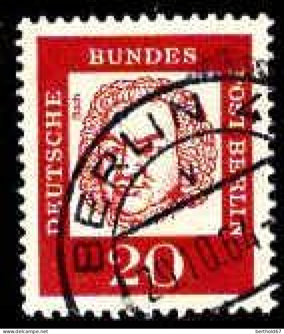 Berlin Poste Obl Yv:183 Mi:204 Johann Sebastian Bach Compositeur (TB Cachet à Date) 29-10-64 - Oblitérés