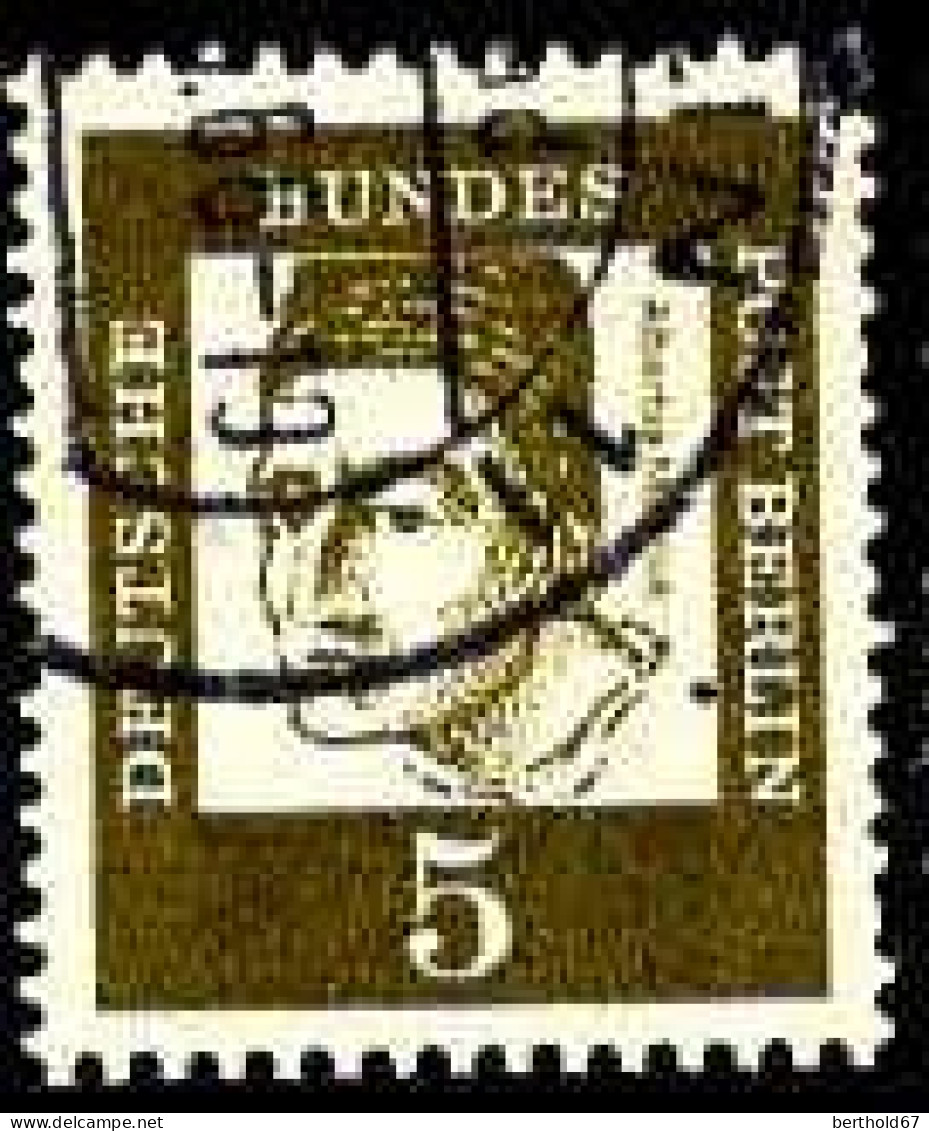 Berlin Poste Obl Yv:178 Mi:199 Albertus Magnus Albrecht Von Bollstädt Dominicain (TB Cachet Rond) - Gebraucht