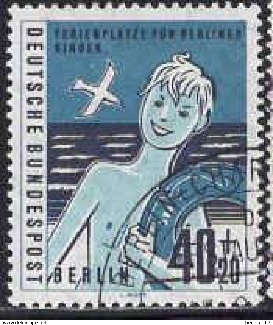 Berlin Poste Obl Yv:175 Mi:196 Ferienplätze Für Berliner Kinder (TB Cachet Rond) - Used Stamps