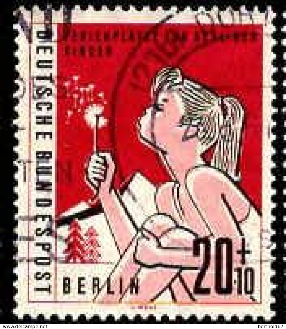 Berlin Poste Obl Yv:174 Mi:195 Ferienplätze Für Berliner Kinder (cachet Rond) - Gebruikt