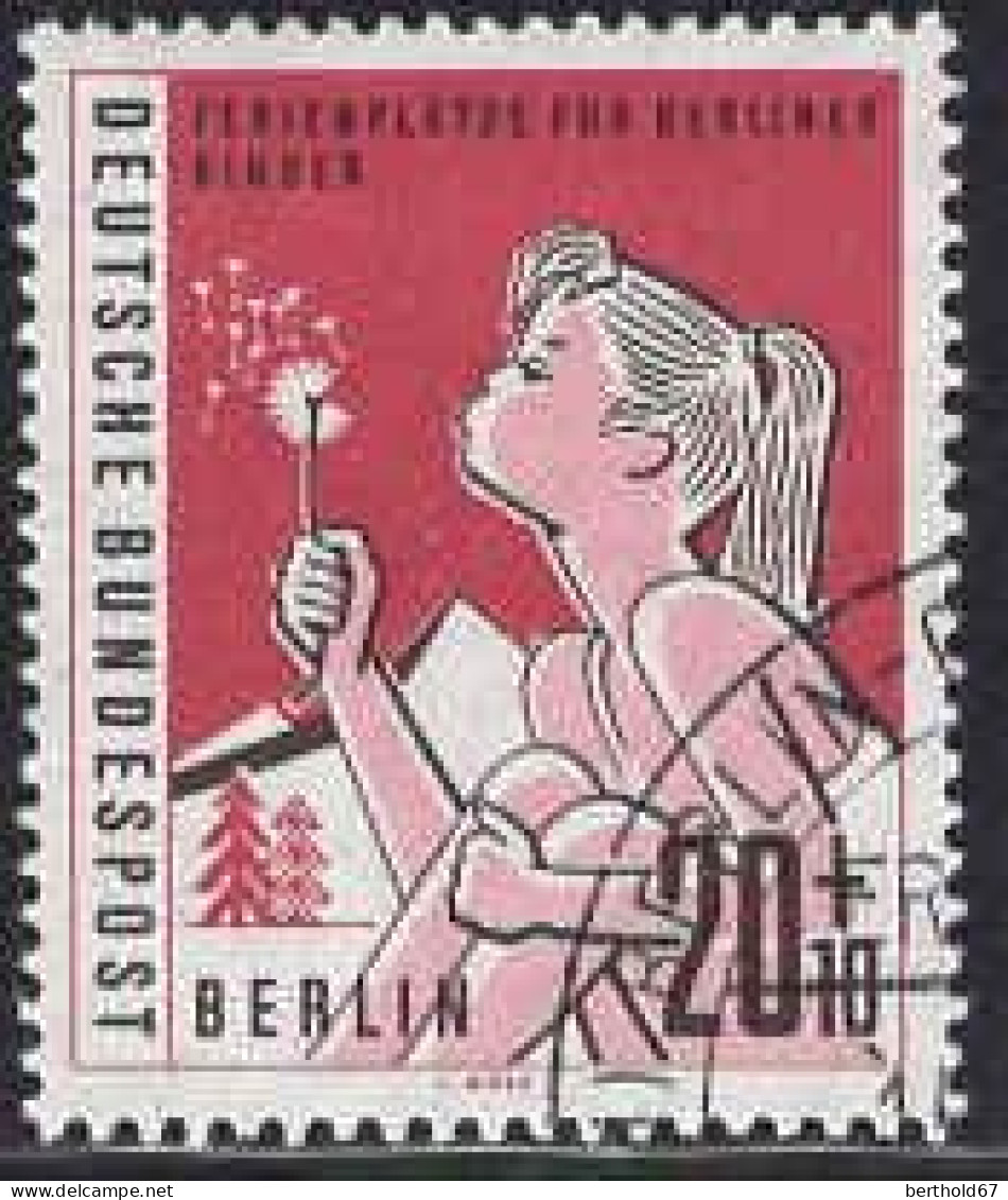 Berlin Poste Obl Yv:174 Mi:195 Ferienplätze Für Berliner Kinder (TB Cachet Rond) - Used Stamps