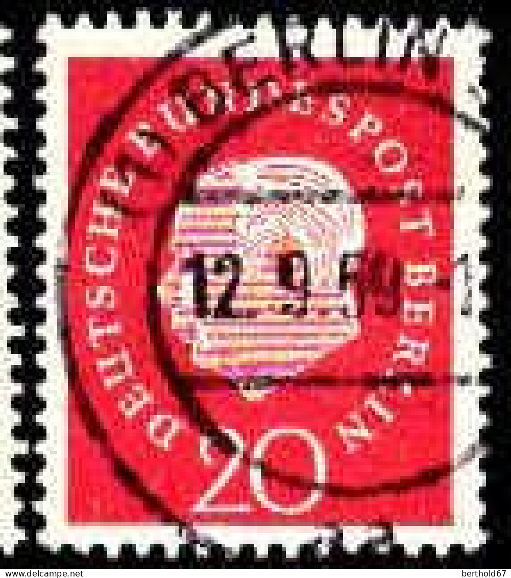 Berlin Poste Obl Yv:164 Mi:184 Theodor Heuss Deutscher Bundespräsident (TB Cachet à Date) 12-9-59 - Used Stamps
