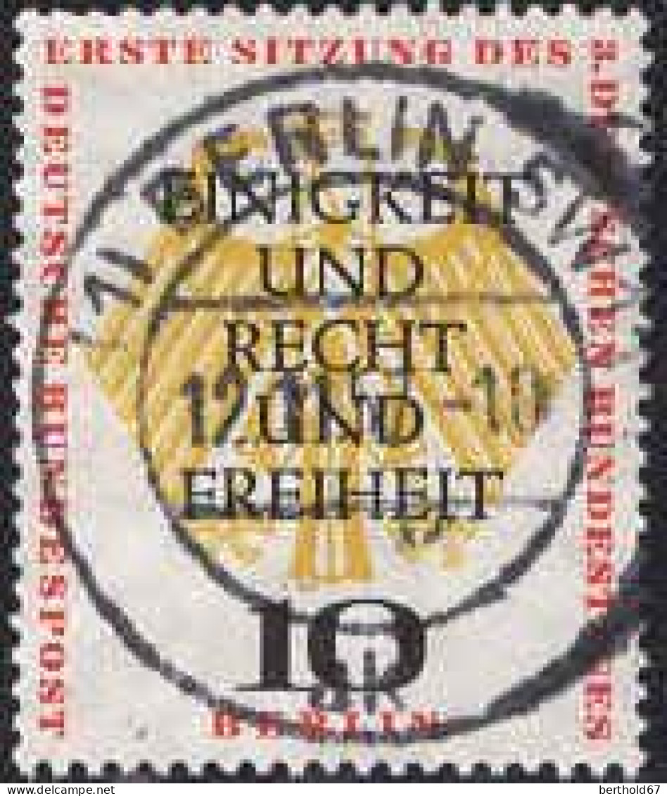 Berlin Poste Obl Yv:154 Mi:174 Einigkeit & Recht & Freiheit (TB Cachet Rond) - Used Stamps
