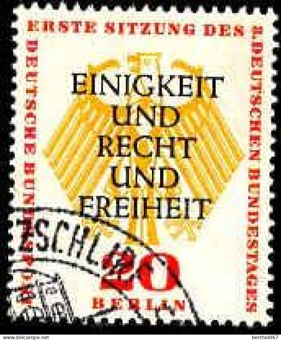 Berlin Poste Obl Yv:155 Mi:175 Einigkeit & Recht & Freiheit (TB Cachet Rond) - Gebruikt