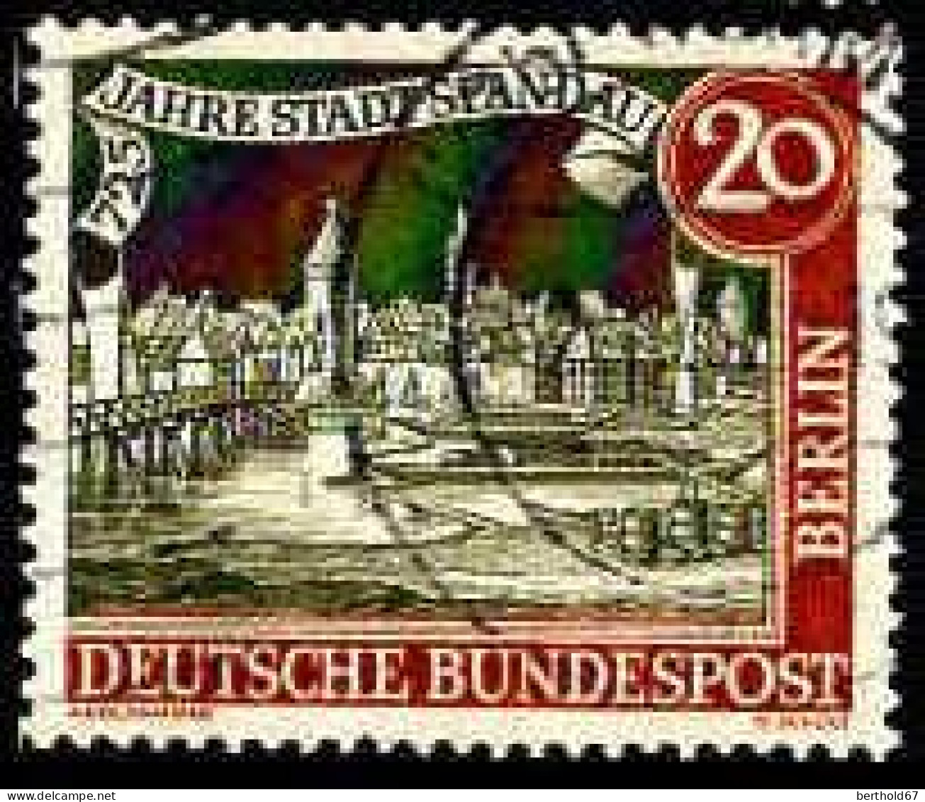 Berlin Poste Obl Yv:140 Mi:159 Spandau (Beau Cachet Rond) - Used Stamps