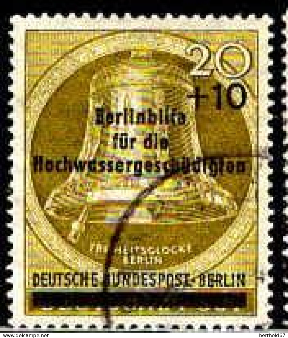 Berlin Poste Obl Yv:136 Mi:155 Freiheitsglocke Berlin Marteau à Gauche (Beau Cachet Rond) - Used Stamps