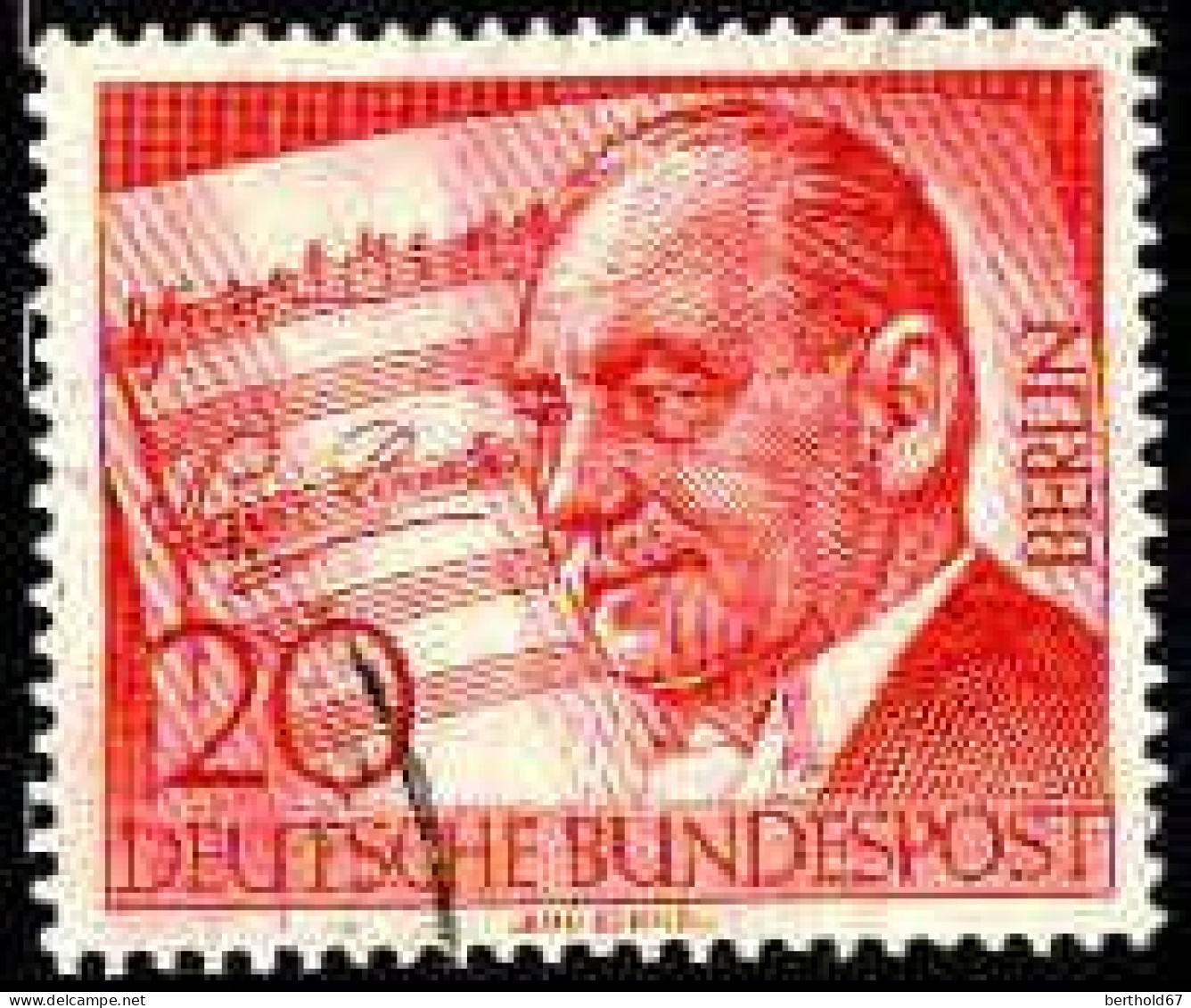 Berlin Poste Obl Yv:137 Mi:156 Paul Lincke Compositeur (cachet Rond) - Used Stamps