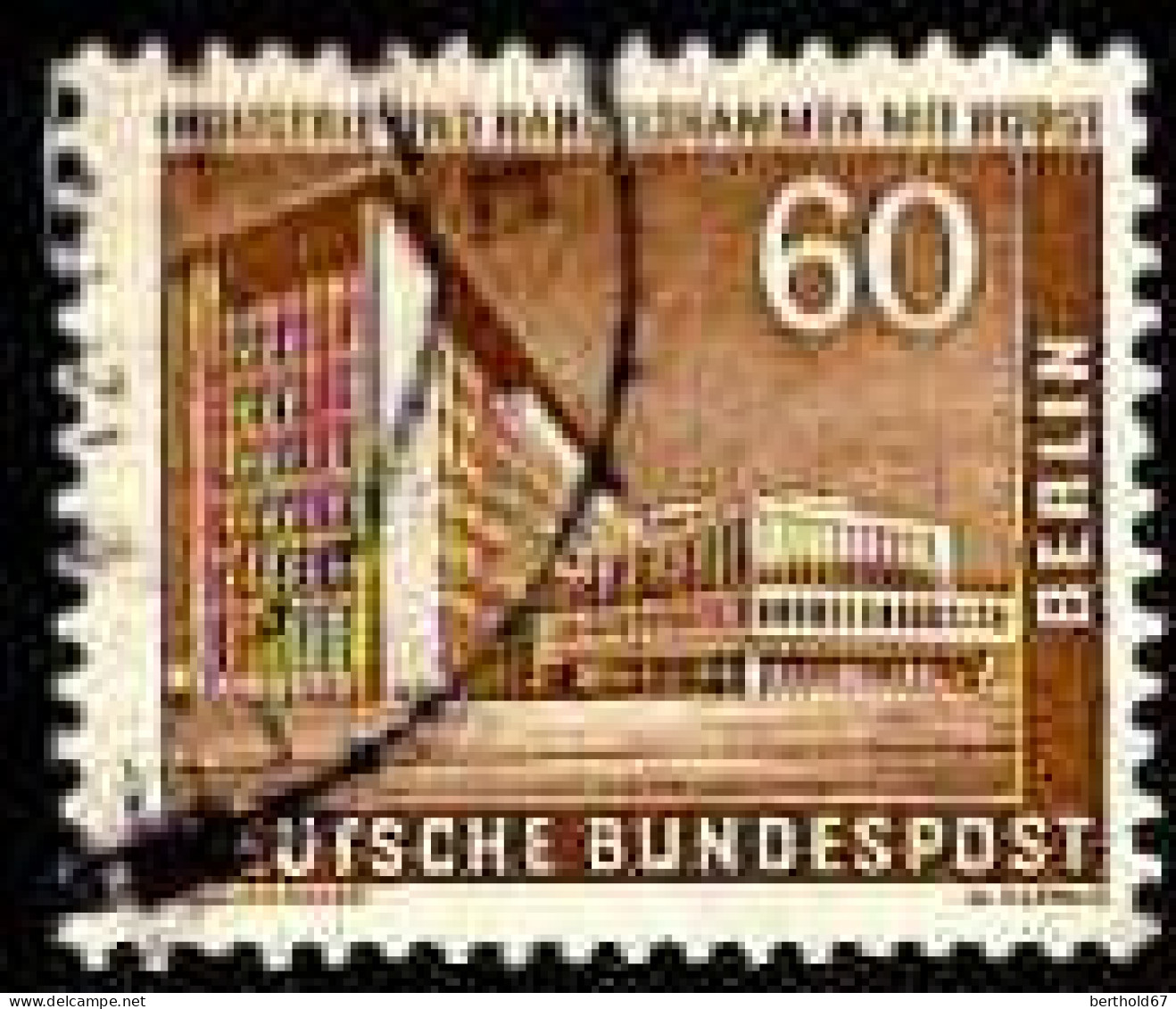 Berlin Poste Obl Yv:133A Mi:151 Industrie Und Handelskammer Mit Börse (cachet Rond) - Used Stamps