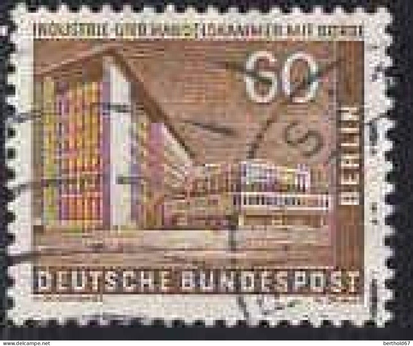 Berlin Poste Obl Yv:133A Mi:151 Industrie Und Handelskammer Mit Börse (Beau Cachet Rond) - Used Stamps