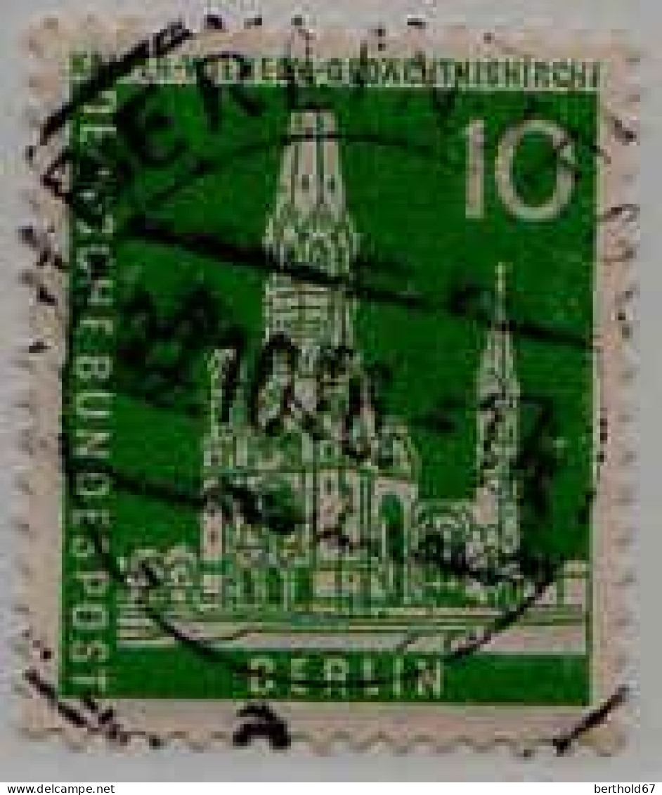 Berlin Poste Obl Yv:129 Mi:144 Kaiser-Wilhelm-Gedächtniskirche (cachet Rond) - Used Stamps