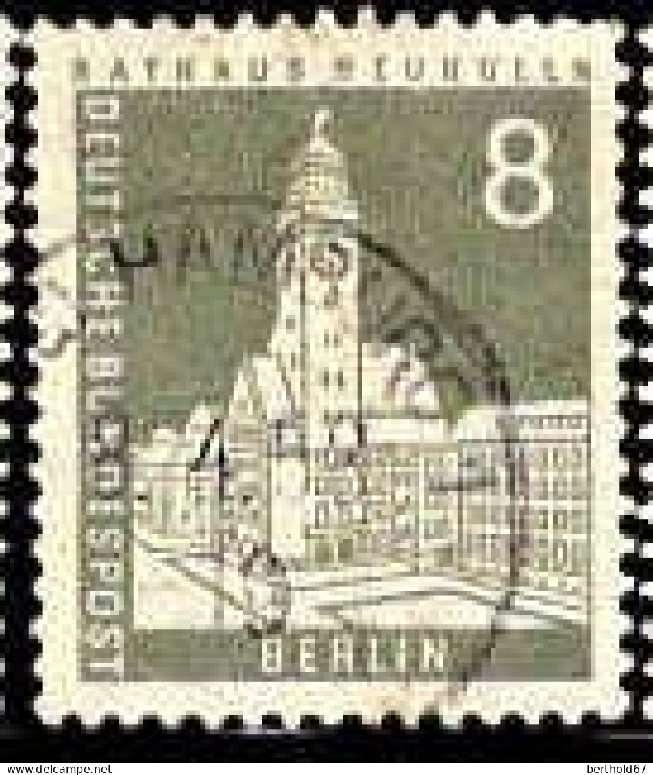 Berlin Poste Obl Yv:128 Mi:143 Rathaus Neukölln (TB Cachet Rond) - Gebruikt