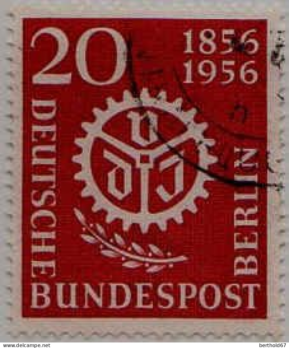 Berlin Poste Obl Yv:124 Mi:139 VDJ (cachet Rond) - Gebraucht