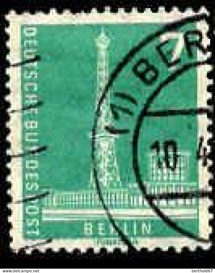 Berlin Poste Obl Yv:120 Mi:135 Funkturm (TB Cachet Rond) - Gebraucht