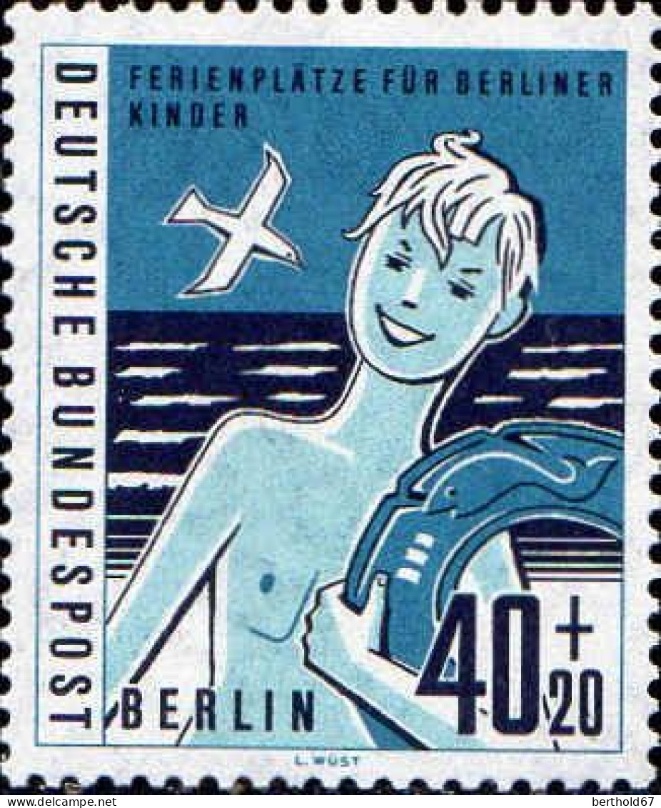 Berlin Poste N** Yv:175 Mi:196 Ferienplätze Für Berliner Kinder - Neufs