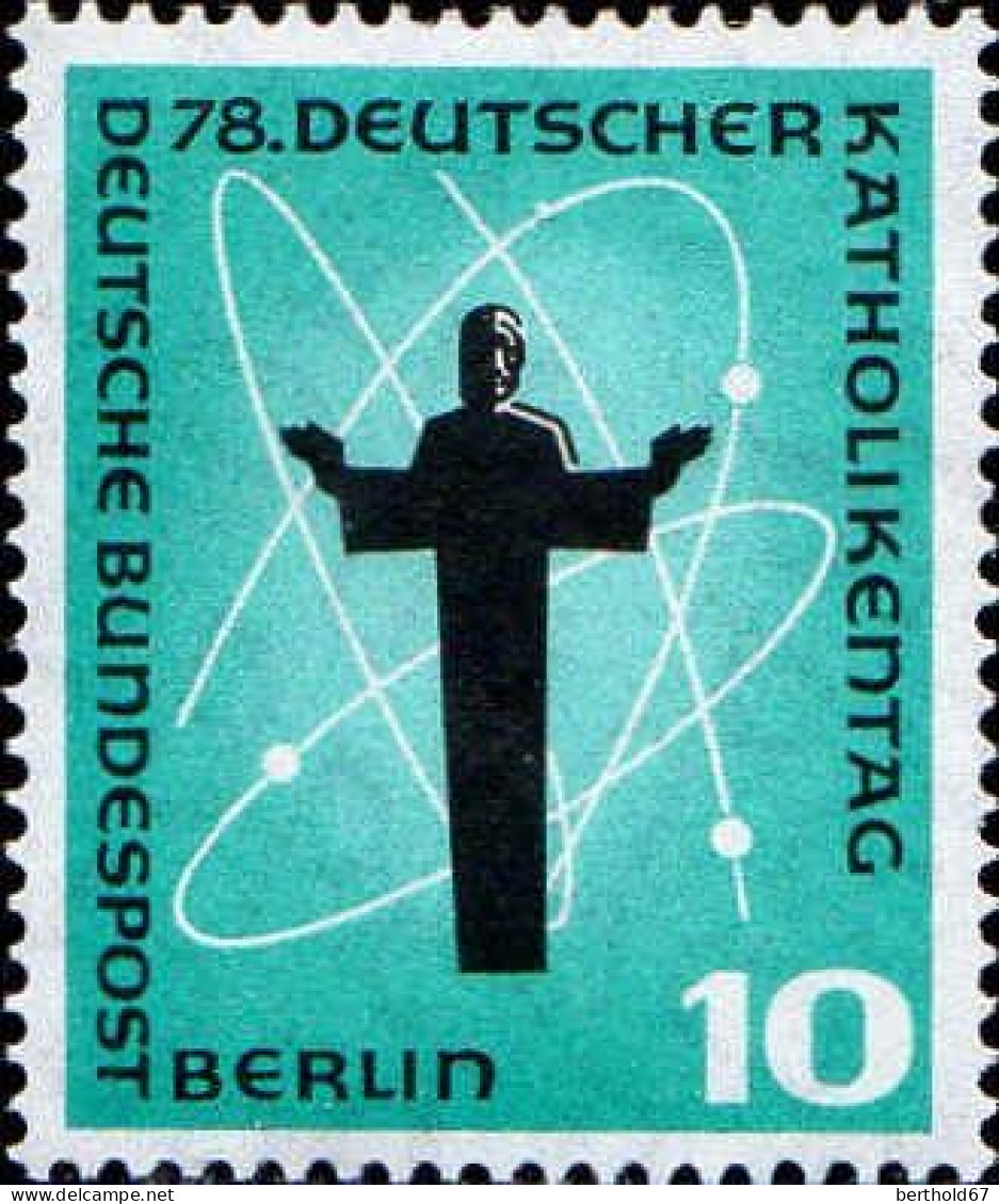 Berlin Poste N** Yv:159 Mi:179 Deutscher Katholikentag - Neufs
