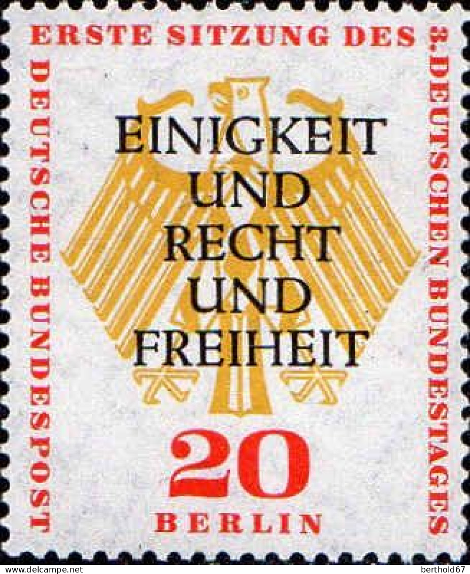 Berlin Poste N** Yv:155 Mi:175 Einigkeit & Recht & Freiheit - Unused Stamps