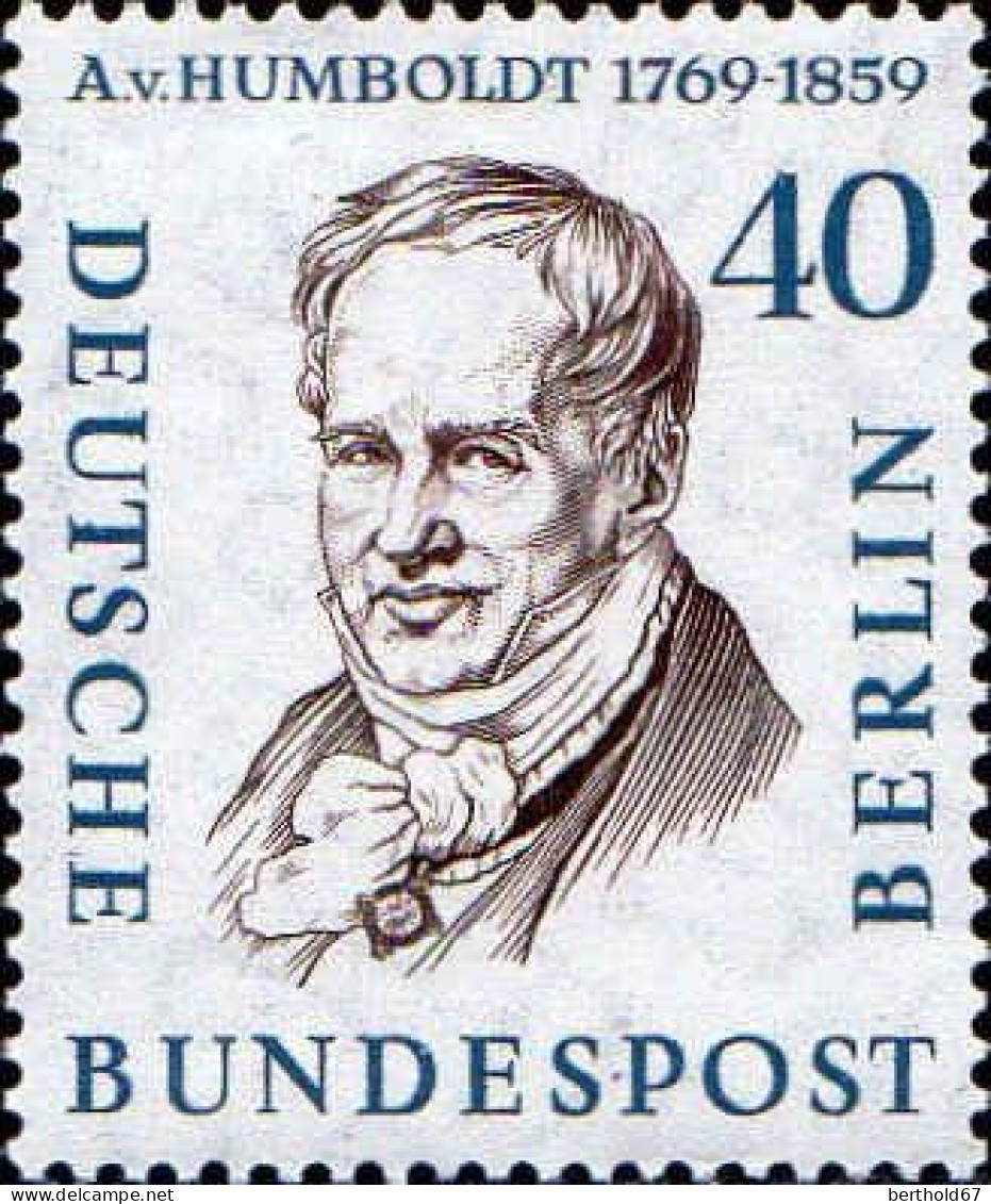Berlin Poste N** Yv:150A Mi:171 Alexander Von Humboldt Naturaliste - Ongebruikt