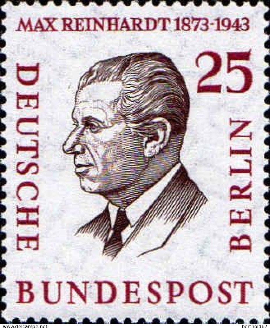 Berlin Poste N** Yv:149 Mi:169 Max Reinhardt Regisseur De Theatre - Unused Stamps