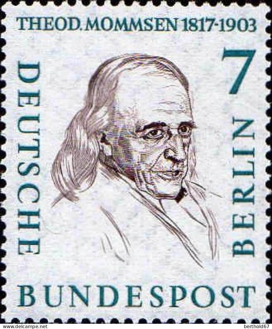 Berlin Poste N** Yv:144 Mi:163 Theodor Mommsen Historien - Unused Stamps
