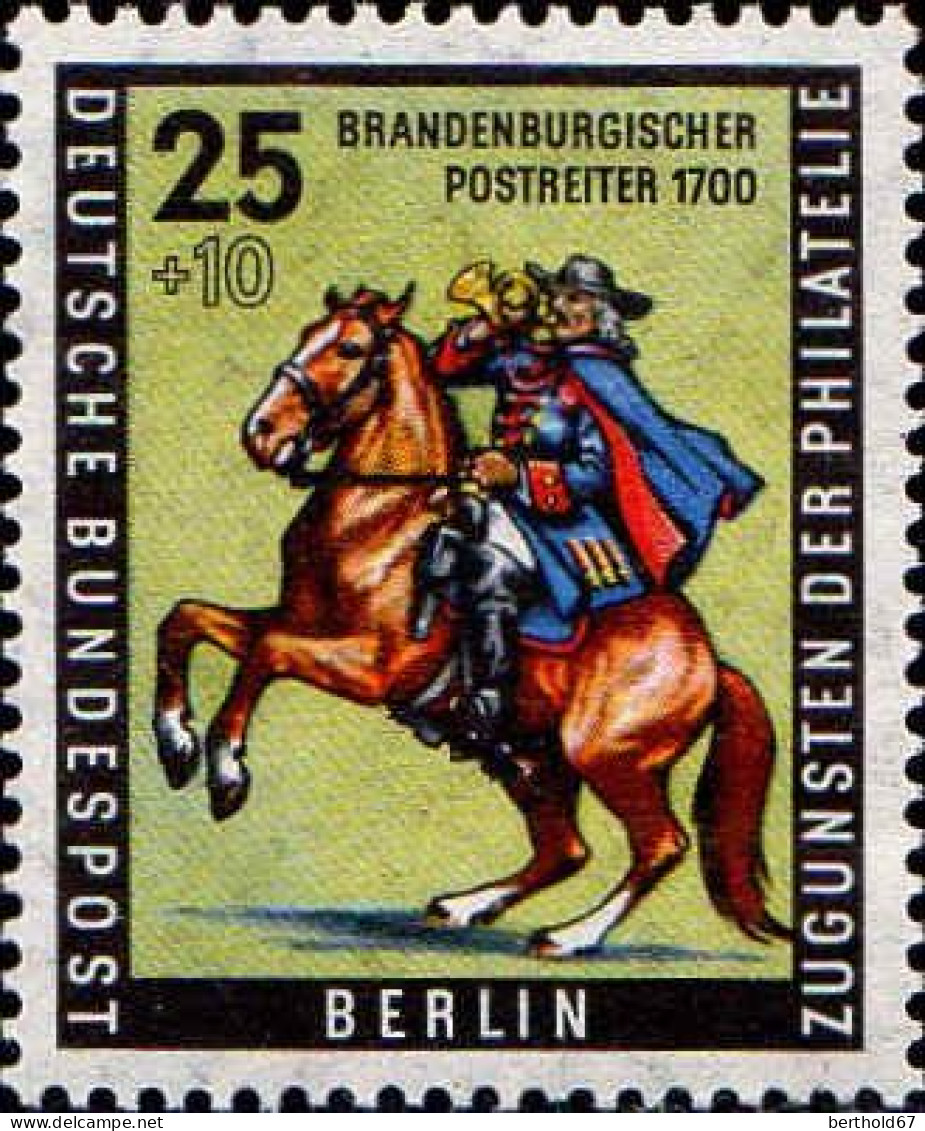 Berlin Poste N** Yv:139 Mi:158 Brandenburgischer Postreiter 1700 - Unused Stamps