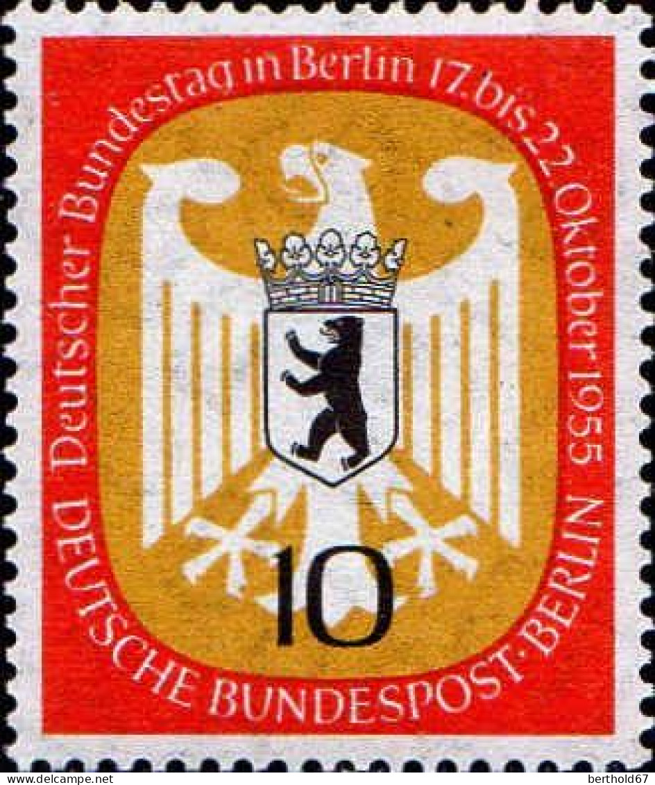 Berlin Poste N** Yv:114 Mi:136 Deutscher Bundesrat In Berlin - Unused Stamps