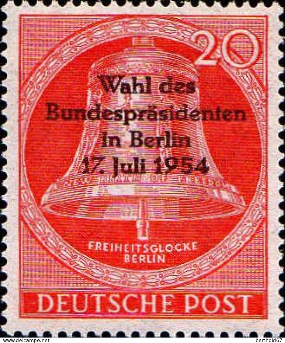 Berlin Poste N** Yv:108 Mi:118 Freiheitsglocke Berlin Marteau Au Milieu - Unused Stamps