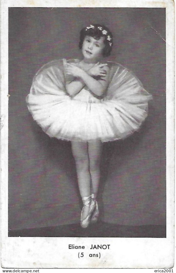 Danse. Eliane Janot à L'age De 5 Ans. - Tanz