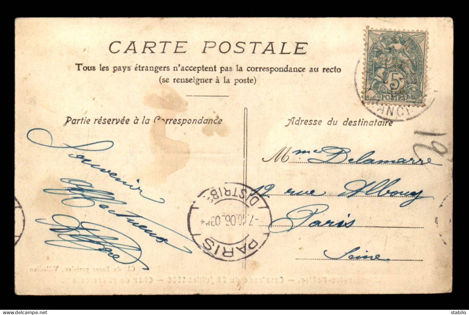 50 - VILLEDIEU-LES-POELES - CAVALCADE DU 29 JUILLET 1906 - CHAR DE L'HARMONIE - Villedieu