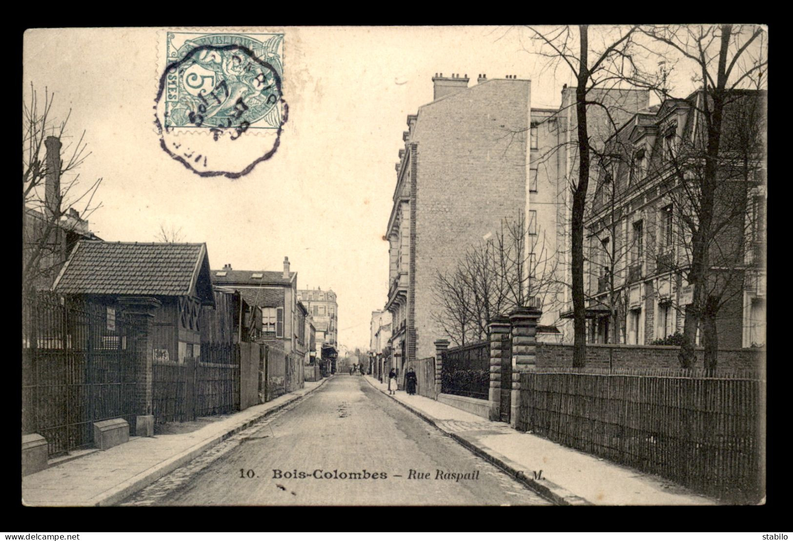 92 - BOIS-COLOMBES - RUE RASPAIL - Sonstige & Ohne Zuordnung