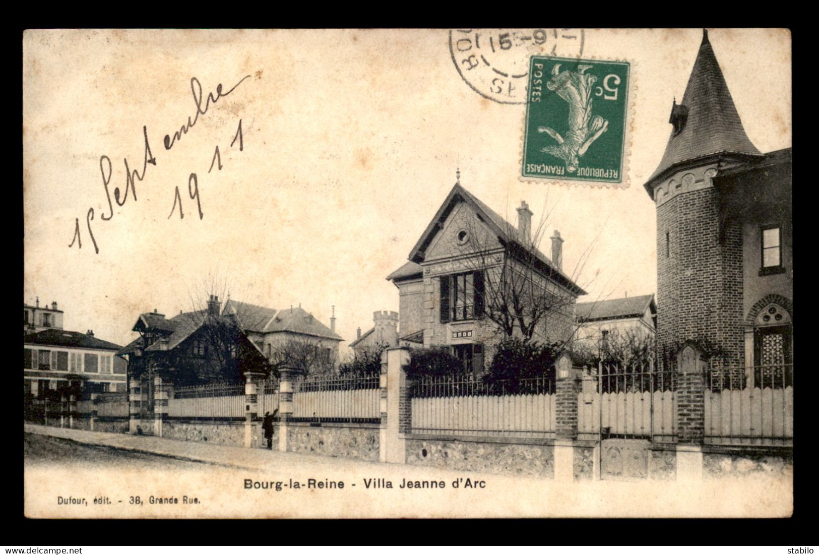 92 - BOURG-LA-REINE - VILLA JEANNE D'ARC - Bourg La Reine