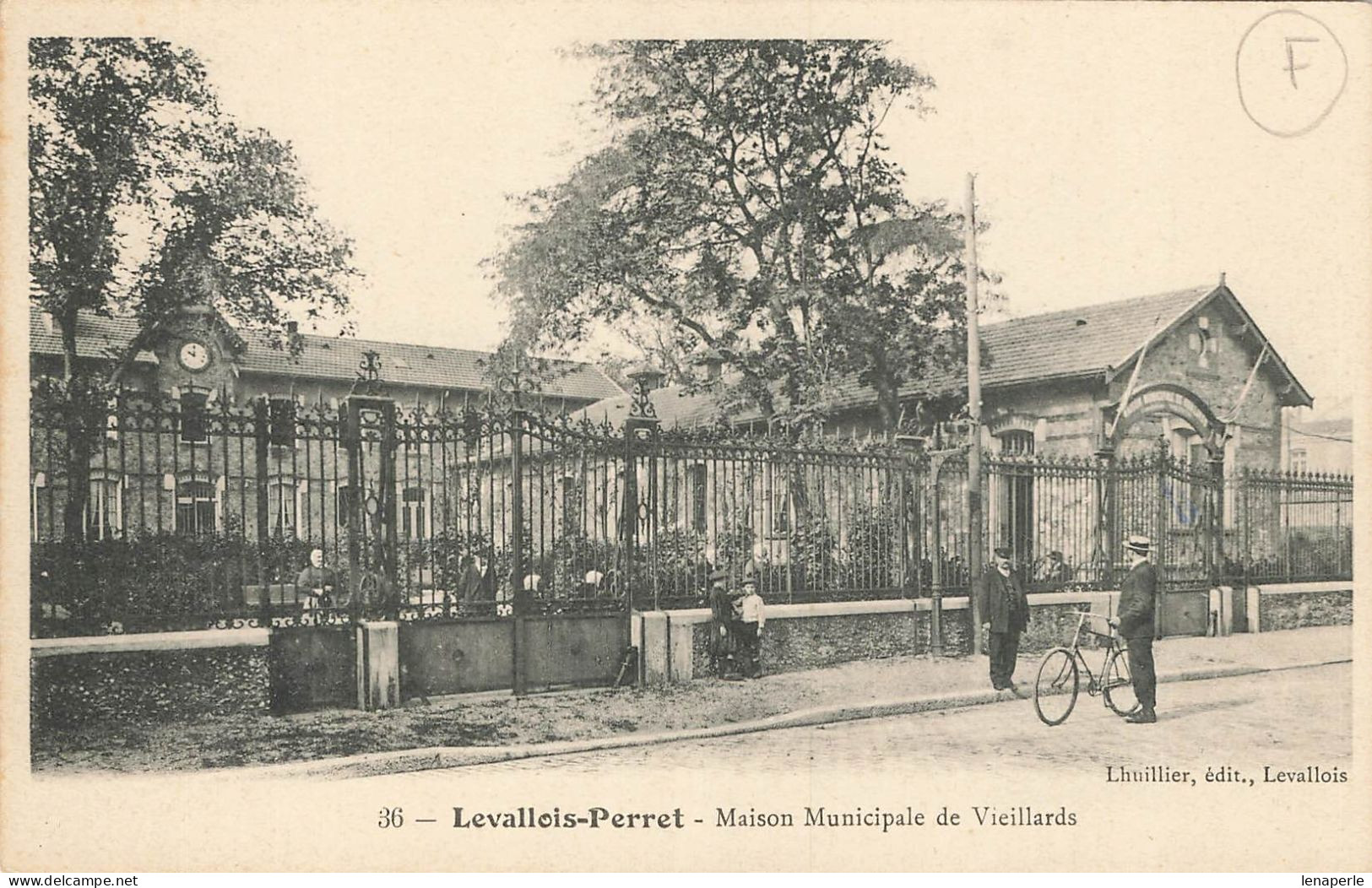 D9685 Levallois Perret Maison Municipale Des Vieillards - Levallois Perret