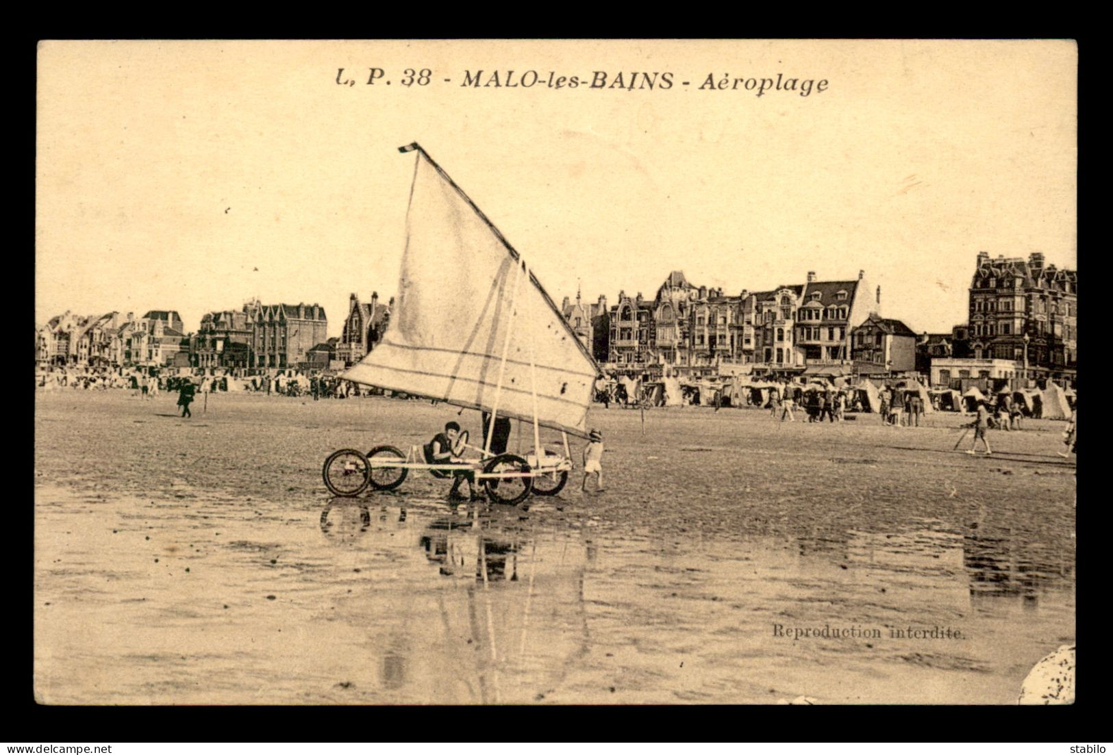 59 - MALO-LES-BAINS - AEROPLAGE - Malo Les Bains