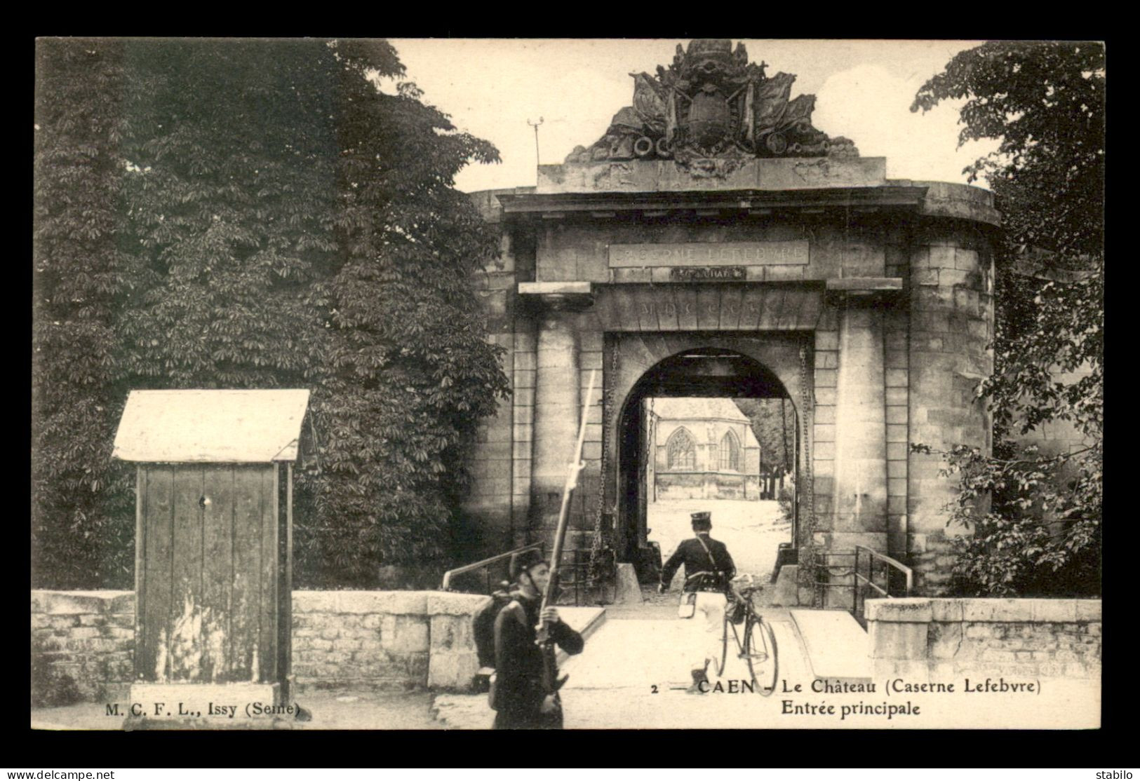 14 - CAEN - LE CHATEAU, CASERNE LEFEBVRE - Caen