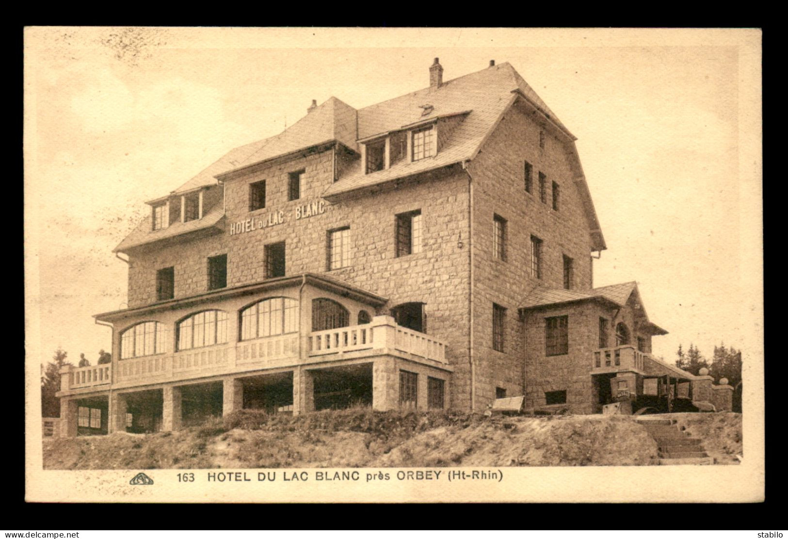 68 - ENVIRONS DE ORBEY - HOTEL DU LAC BLANC, ALBERT FREPPEL PROPRIETAIRE - Other & Unclassified